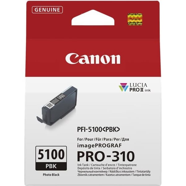CANON 6952C001 - PFI-5100 FOTO SVART TINTA