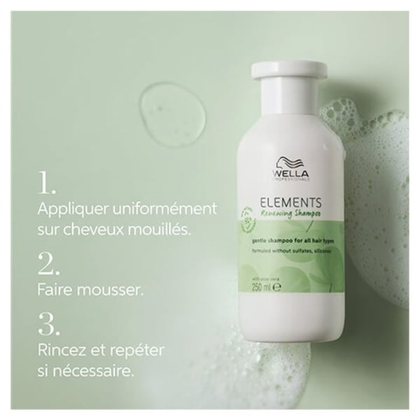 Wella Professionals Elements Återgörande mjukt schampo utan sulfat utan silikon 100ml