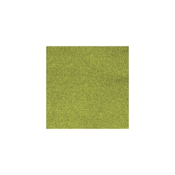 Pappersscrapbooking: Glitterpulver, 30,5x30,5cm, 200 g/m2, majgrön