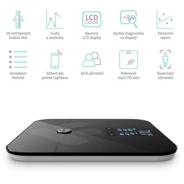 TrueLife FitScale W7 BT Svart