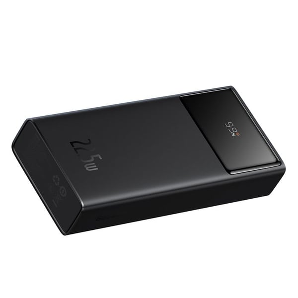 Ekstern batteri - BASEUS - Star Lord - 30000mAh - Hurtig opladning 22.5W - Digital skærm