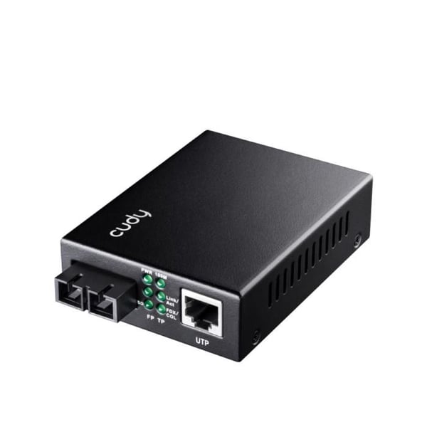 Gigabit mediakonverter - Cudy - Ethernet till fiber SC Gigabit mediakonverter - Cudy - Ethernet till fiber SC