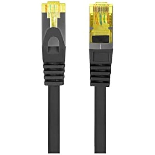 Nätverkskabel UTP - LANBERG - PCF6A-10CU-0100-BK - 100 meter - Styv - Svart