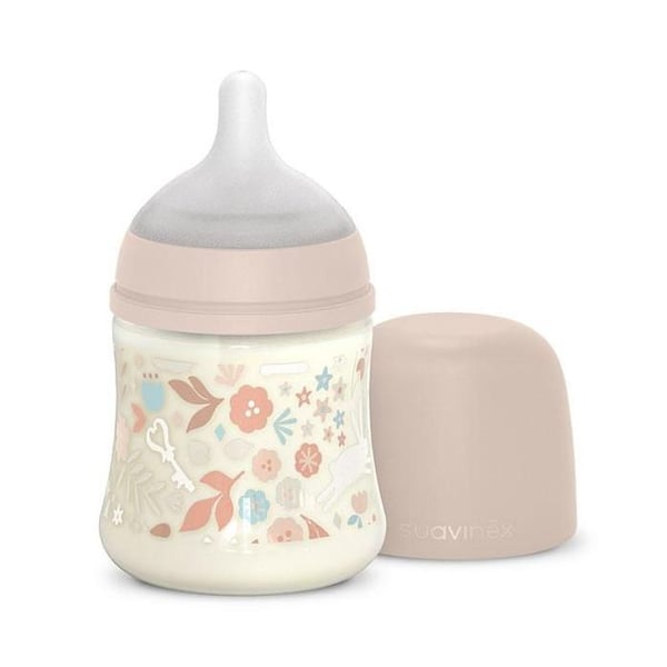 Suavinex, Wonderland, Biberon Sutte SXPro S - Wonderland Rose - 150ml