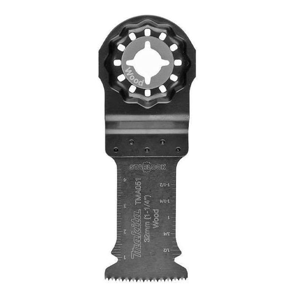 MAKITA B-67505 — Sæt med 4 STARLOCK tilbehør til parket (TMA045, TMA048, TMA051, TMA066)
