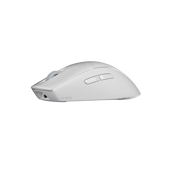 Corsair M75 LANGATON hiiri - Jäävalkoinen