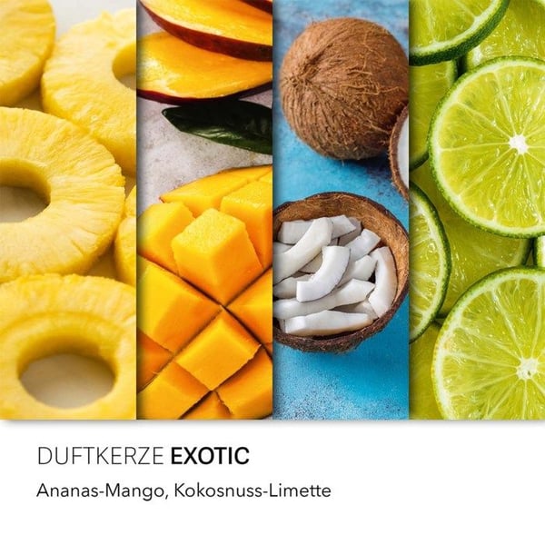 Duftlys - HARIBO - Exotisk - 510g - Frugtblanding - Indendørs duft