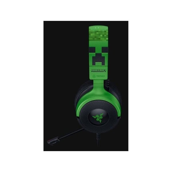 Razer Kraken V4 X Minecraft Edition Pelikuulokkeet USB Vihreät