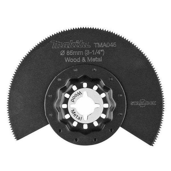 MAKITA B-67505 — Sæt med 4 STARLOCK tilbehør til parket (TMA045, TMA048, TMA051, TMA066)