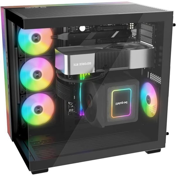 PC-chassi - BE QUIET! - Light Base 600 DX - Tyst - Elegant design - ATX-kompatibel