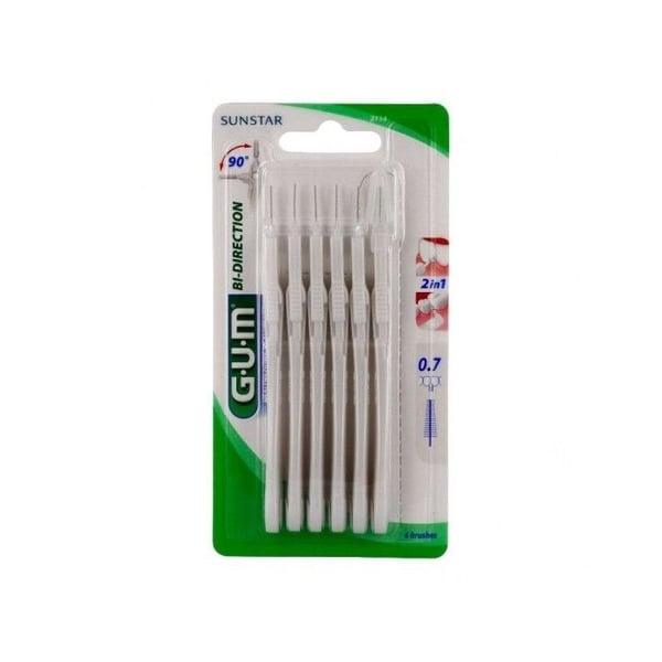 Gummibroschetter proxabrush bidirektionell ultra-mikro 2114