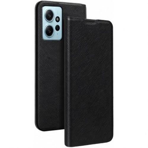 Étui för Xiaomi Redmi 12 4G / 5G - BIGBEN CONNECTED - Folio med kortfack och videoställ - Svart
