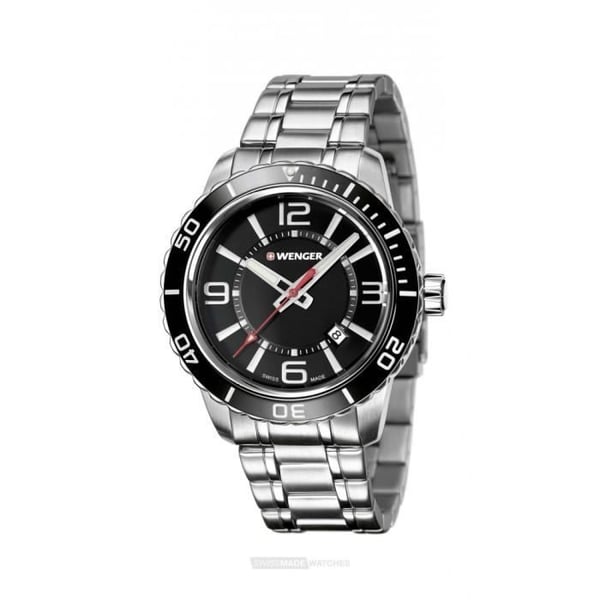Klocka - WENGER - 01.0851.118 - Herr - Svart - Analog