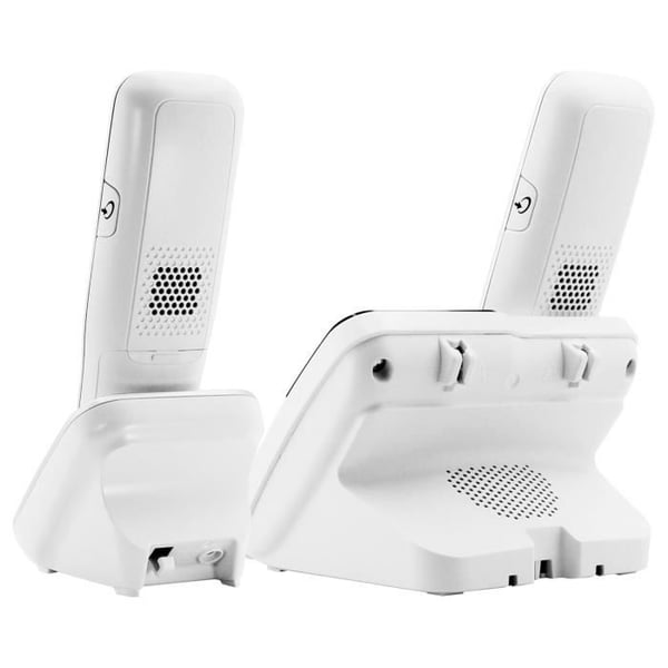 Fast telefon för seniorer - GEEMARC - AmpliDect 295-2 - Trådlös - Dubbel handset - Svarare 15 min