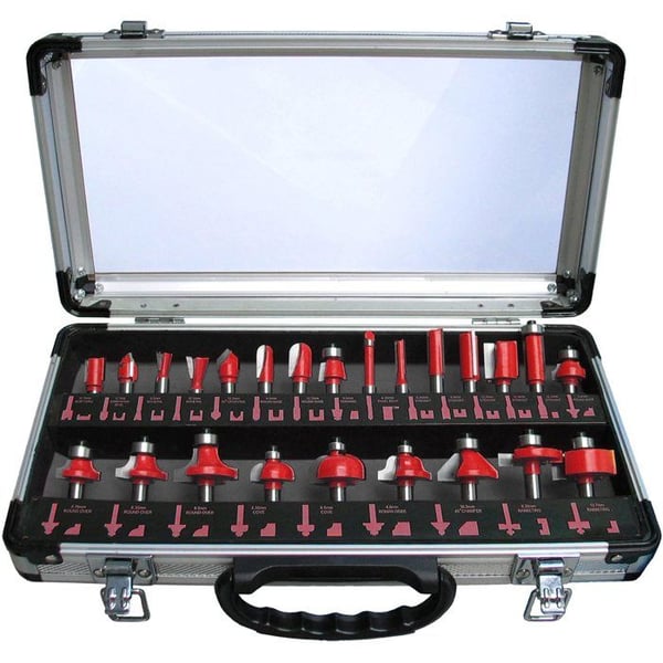 EXTOL PREMIUM träskärare i träform, med SK-skivor, 24-pack, 44039