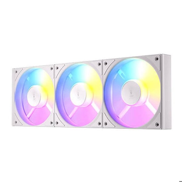 Antec C120R PC-fläkt 120mm ARGB Vit Reversibel - Set 3 Stycken
