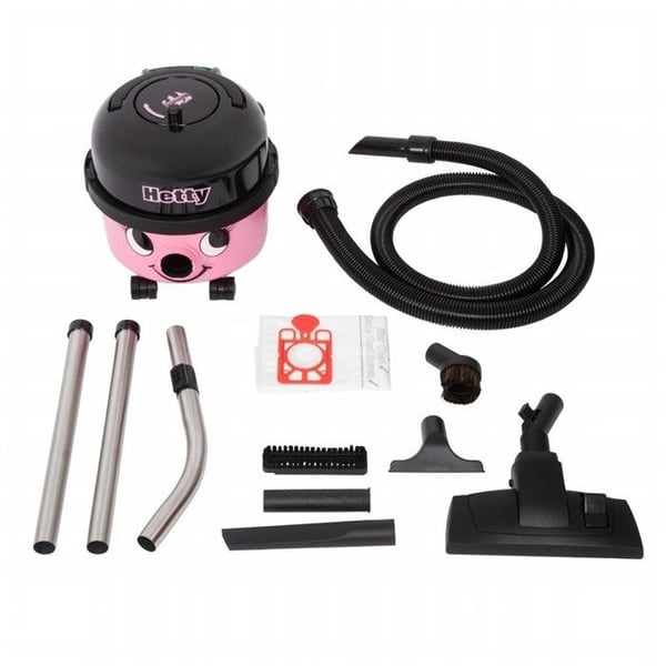 Städslang - Numatic - Hetty Compact HET 160-11 - 620 Watt - Rosa - Påse