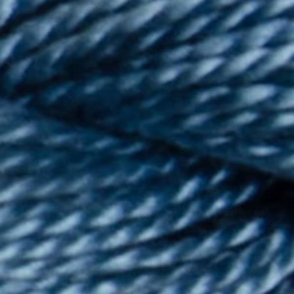 Broderigarn - DMC - 115 5-931 - Antikblå Medel - 100% Bomull - 27 yards per härva
