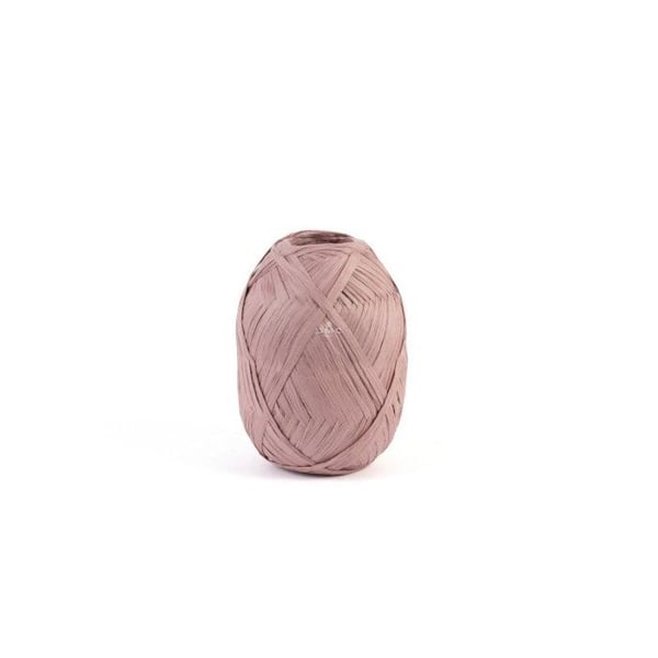 DMC - Raphia Eco Vita Raffia 50g Trikå Virkning Vävning Makramé Col. 04 rosa