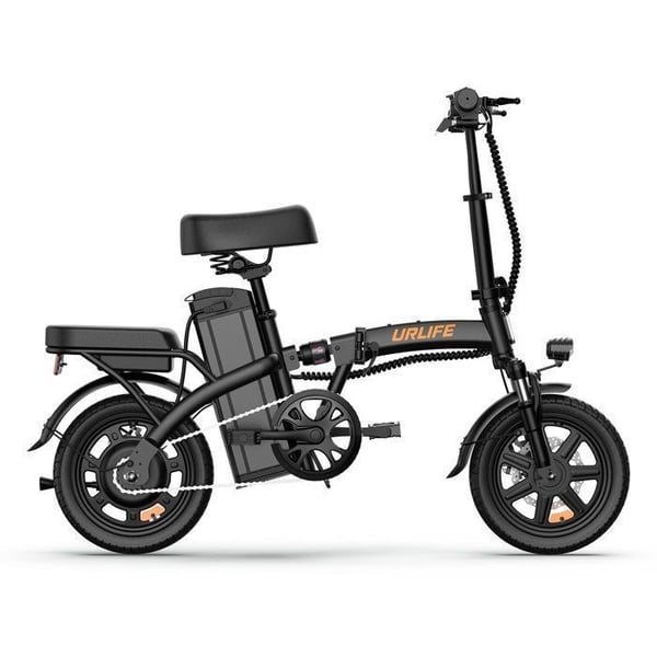 Elcykel - URLIFE - F1L - Motor 250 W - Batteri 48 V 7,5 Ah - Fällbar 14 Tum