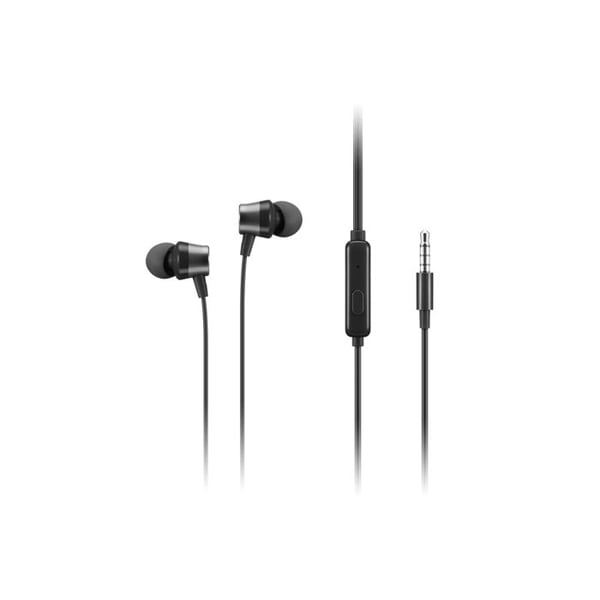 In-ear hörlurar - LENOVO - Gen II - Trådad - Svart - 1,2 m kabel