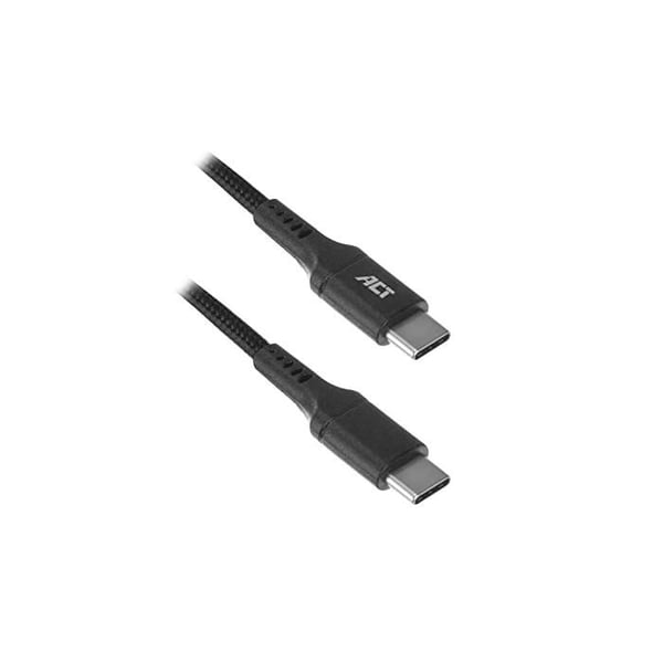 ACT USB 2.0 C hane - C hane laddnings-/datakabel 60 W - 1 m