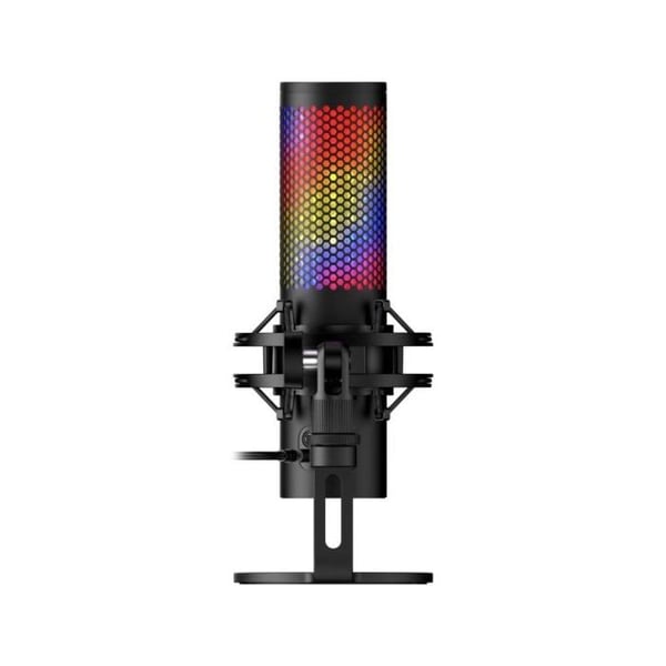Microfon USB - HYPERX - QuadCast 2 S - RGB-belysning - Tap-to-Mute - Streaming/Podcasting
