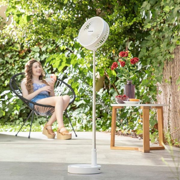 Ventilator - InnovaGoods - Fandle - Uppladdningsbar - Fällbar - 4 hastigheter