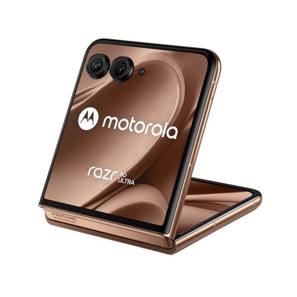Motorola Razr 50 Ultra 5G 12 GB/512 GB Brun (Mocha Mousse) Dubbel SIM