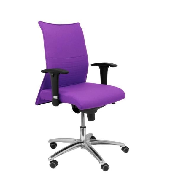 Albacete confidant XL ergonomisk besöksfåtölj - PIQUERAS Y CRESPO - Lila BALI-tyg - Upp till 160 kg