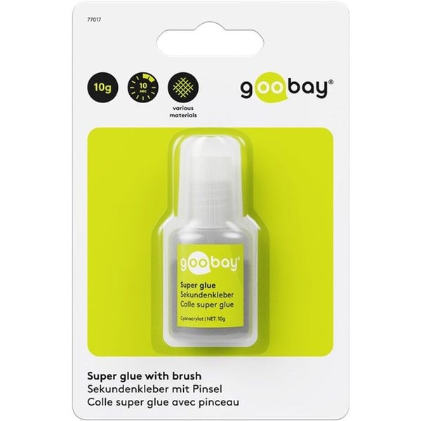 Reparationsverktyg för SUPER GLUE cyanoakrylatlim 10 g med pensel