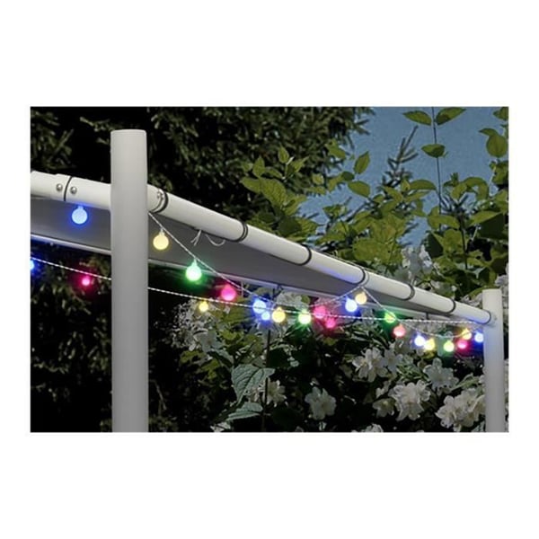 LED-belysning 80 färgglada kulor