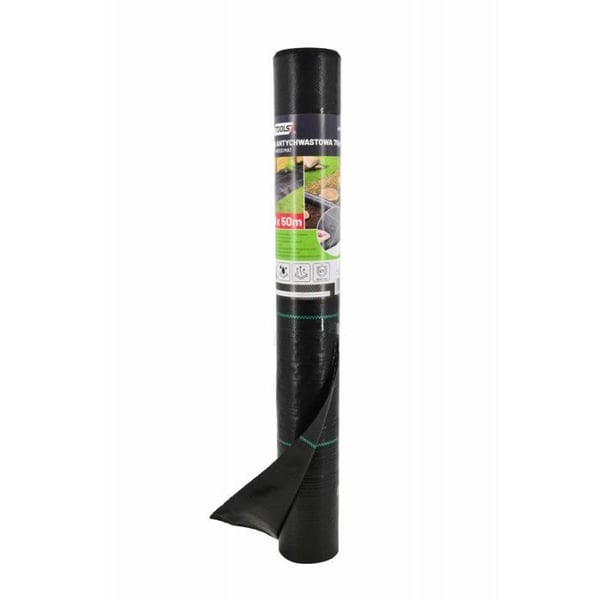 Antifällande matta - AWTOOLS - AW67141 - 90g - 1.1*100m - Svart agrotextil