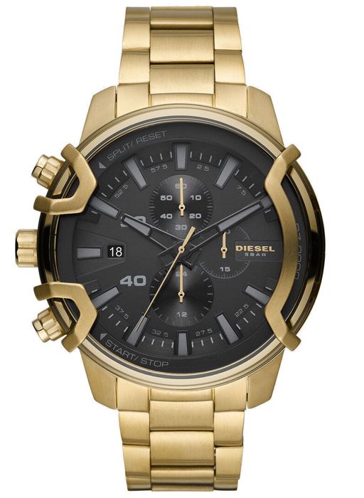 Yellow Steel DIESEL Watch