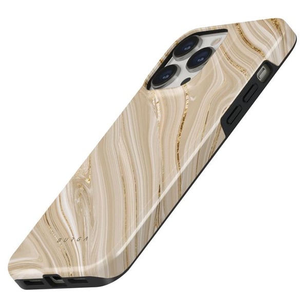 Coque iPhone 13 Pro - Burga - Elegant - Full Glam - Skydd mot stötar och repor