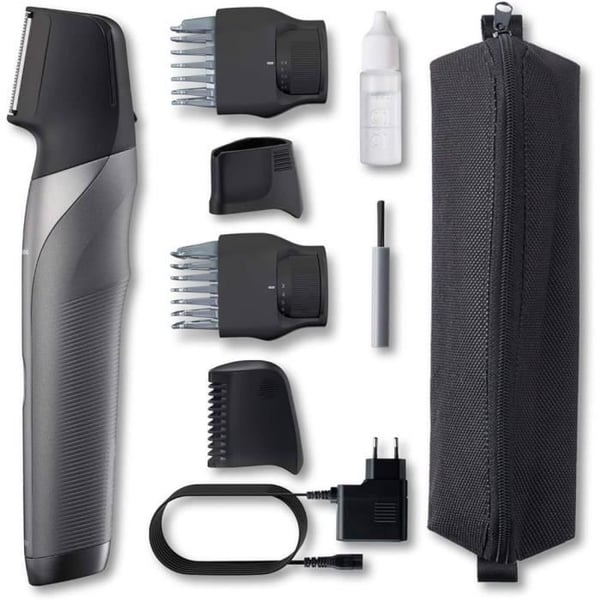 Panasonic - Personalcare ER-GY60-H503 | 2-i-1 Skæg- og kropsklipper, 20 indstillinger, 4 tilbehør, 50 min driftstid, Opladning 1 time