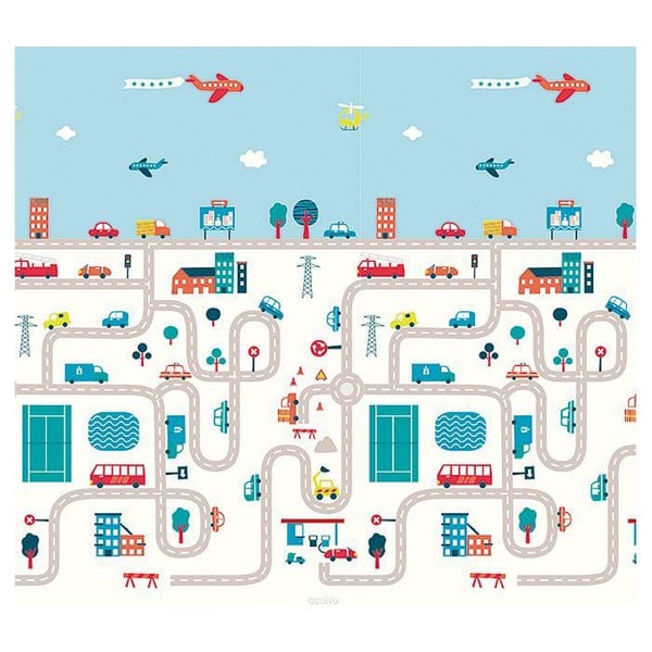 Vendbar legeplads - 2 XXL illustrationer
