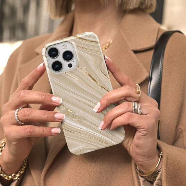 Coque iPhone 13 Pro - Burga - Elegant - Full Glam - Skydd mot stötar och repor