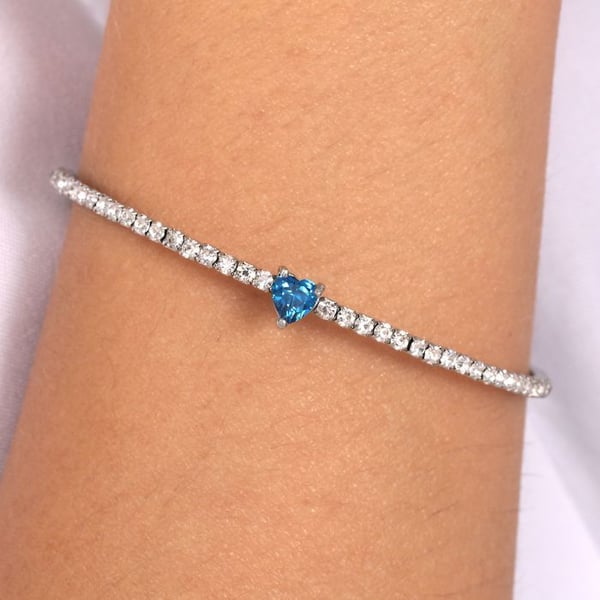 Armband i mässing och zirkon - LPS05ASD21