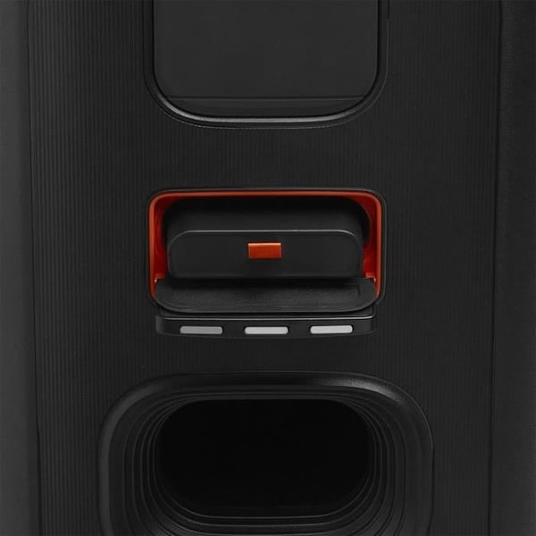 JBL PartyBox Stage 320 - Bärbar festhögtalare - 240W - Kraftfullt JBL Pro-ljud - Upp till 18 timmars batteritid - IPX4 - Svart