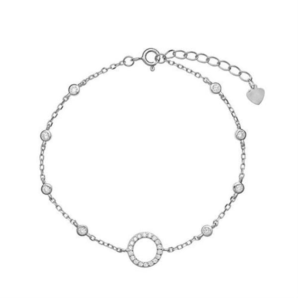 Armband - AGAIN JEWELRY - AJNR0010 - Sterling silver - Kubisk zirkon - Längd 16 cm