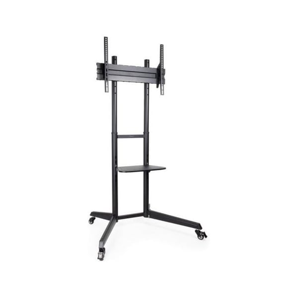 TooQ FS1170M-B Golvstativ med Hjul Tipped för TV 37"-70" VESA 600x400 Max 50Kg