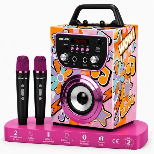 Karaoke Barn Magic Melody | Karaoke Högtalare 2 Trådlösa Mikrofoner | Karaoke Barn 2 Mikrofoner | Trådlös Mikrofon Högtalare | Bluetooth Karaoke Barn Magic Melody | Karaoke Högtalare 2 Trådlösa Mikrofoner | Karaoke Barn 2 Mikrofoner | Trådlös Mikrofon Högtalare | Bluetooth