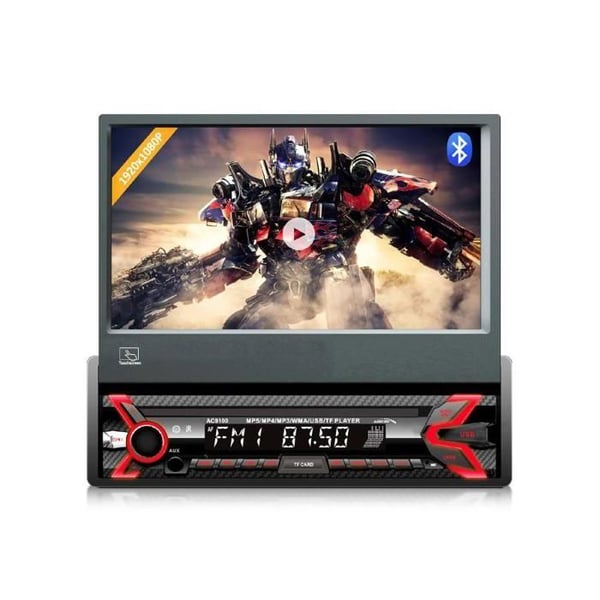 Multimedia bilradio - AUDIOCORE - 7" LCD - Bluetooth handsfree - Double-Din - 1080P Multimedia bilradio - AUDIOCORE - 7" LCD - Bluetooth handsfree - Double-Din - 1080P