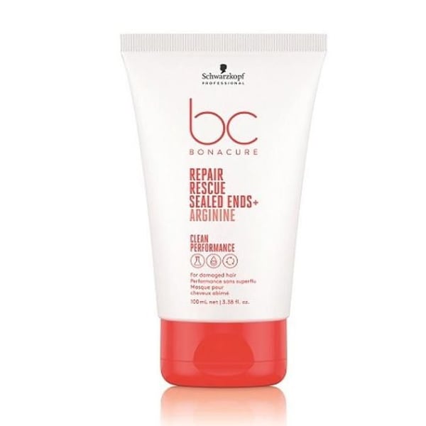Hårvård - Schwarzkopf - BC Repair Rescue Sealed Ends+ - 100 Ml - Skadat hår - Unisex