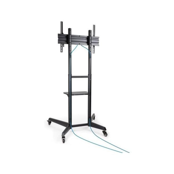 TooQ FS1170M-B Golvstativ med Hjul Tipped för TV 37"-70" VESA 600x400 Max 50Kg
