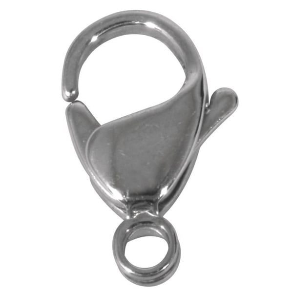Karbinhake - RAYHER - 12mm - Rostfritt stål - Platin - 1 st