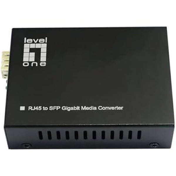 Mediekonverterare - LEVELONE - GVT-2016 - RJ45 till SFP - PoE++ 90W - Gigabit Ethernet