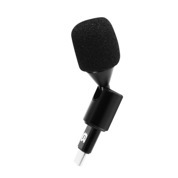 Mikro Lavalier - PULUZ - USB-C - Allriktad - Vindskydd - Svart