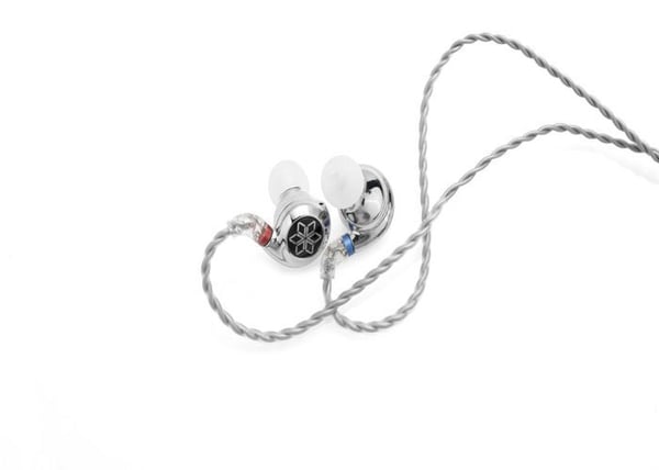 In-ear hörlur - FIIO - FH11 - Vit - Trådad - Volymkontroll